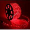 Дюралайт LED круглый 2-х проводной, фиксинг, 13мм 45м, кратность резки 1м, расстояние между светодиодами 2,7см, красный
